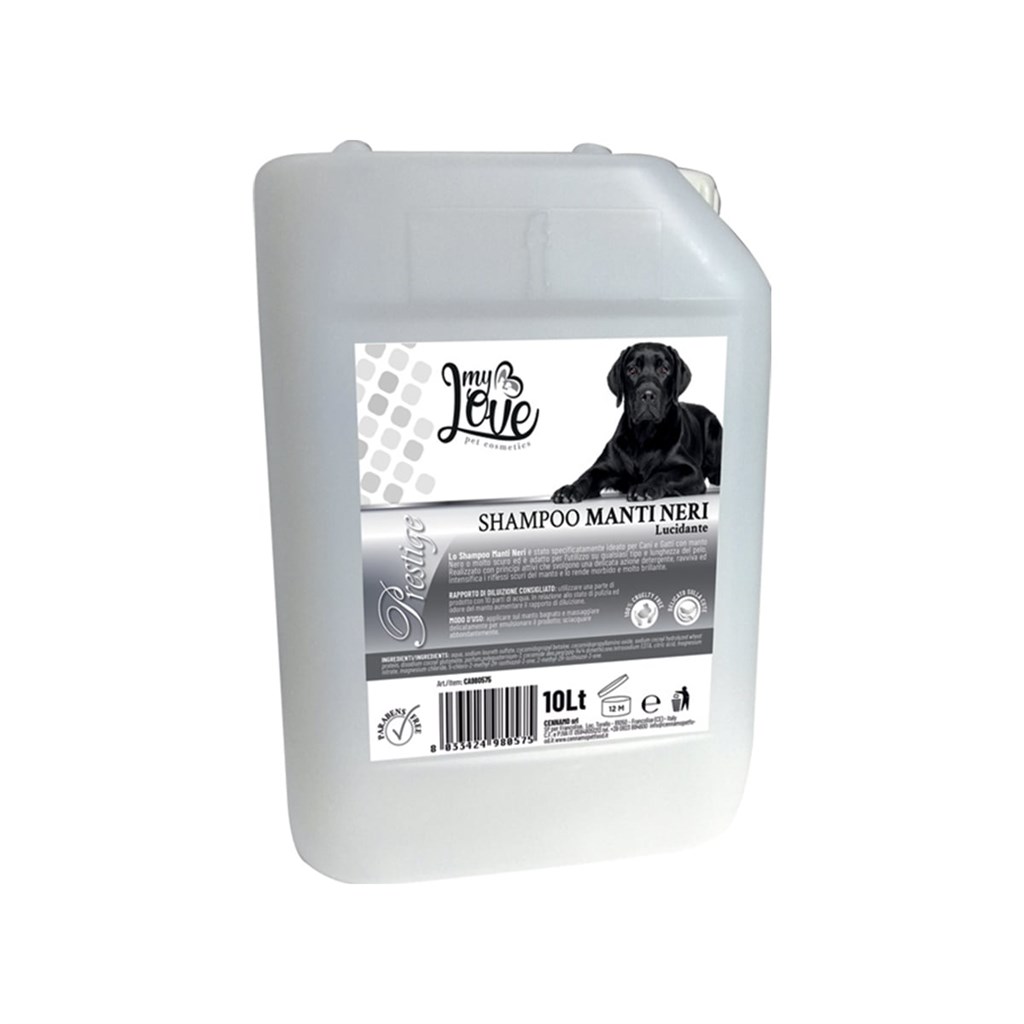 SHAMPOO MANTI NERI TANICA LT 10